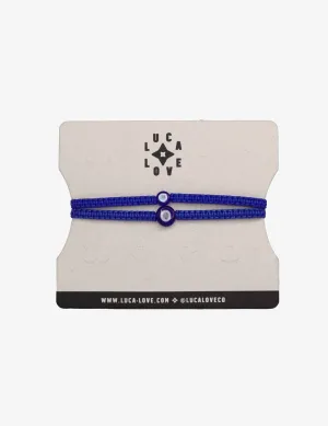Mini & Me: Blue Eye Threaded Matching Set