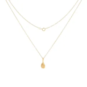 Mini Nugget Gold Plated Necklace