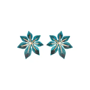 Mini Teal Laila Earrings