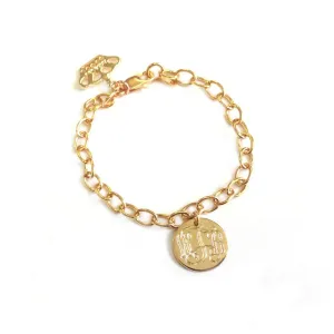 Monogram Statement Anklet