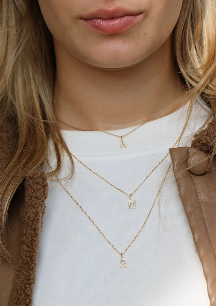 My M 18K Whitegold Pendant w. Diamonds