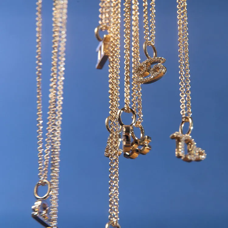 My Zodiac Pav?? Capricorn 18K Whitegold Pendant w. Diamonds