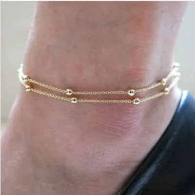 New Anklets for Women Shell Foot Jewelry Summer Beach Barefoot Bracelet Ankle on Leg Female Ankle Strap Bohemian Accessories