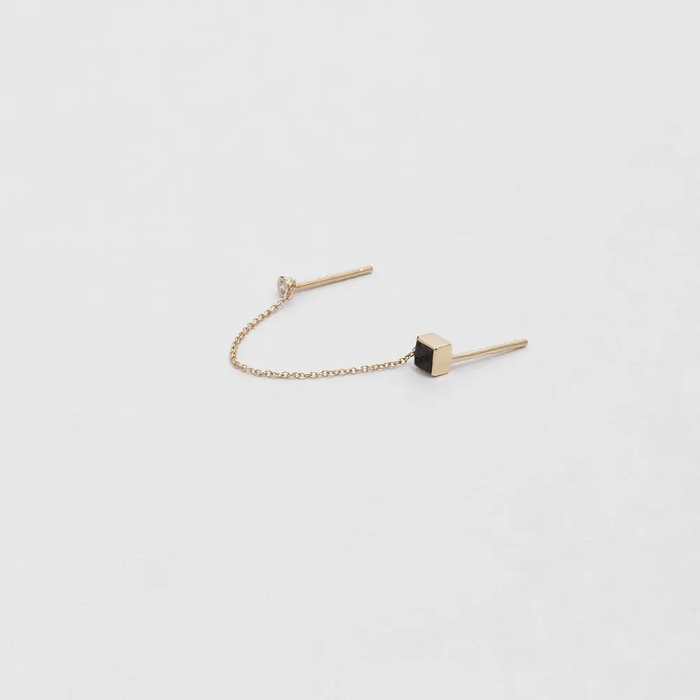 Noma Earring with Emerald