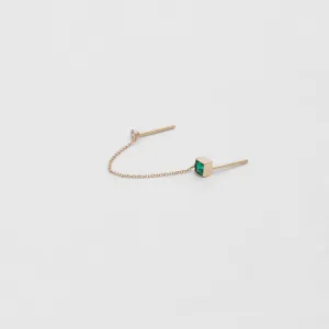 Noma Earring with Emerald