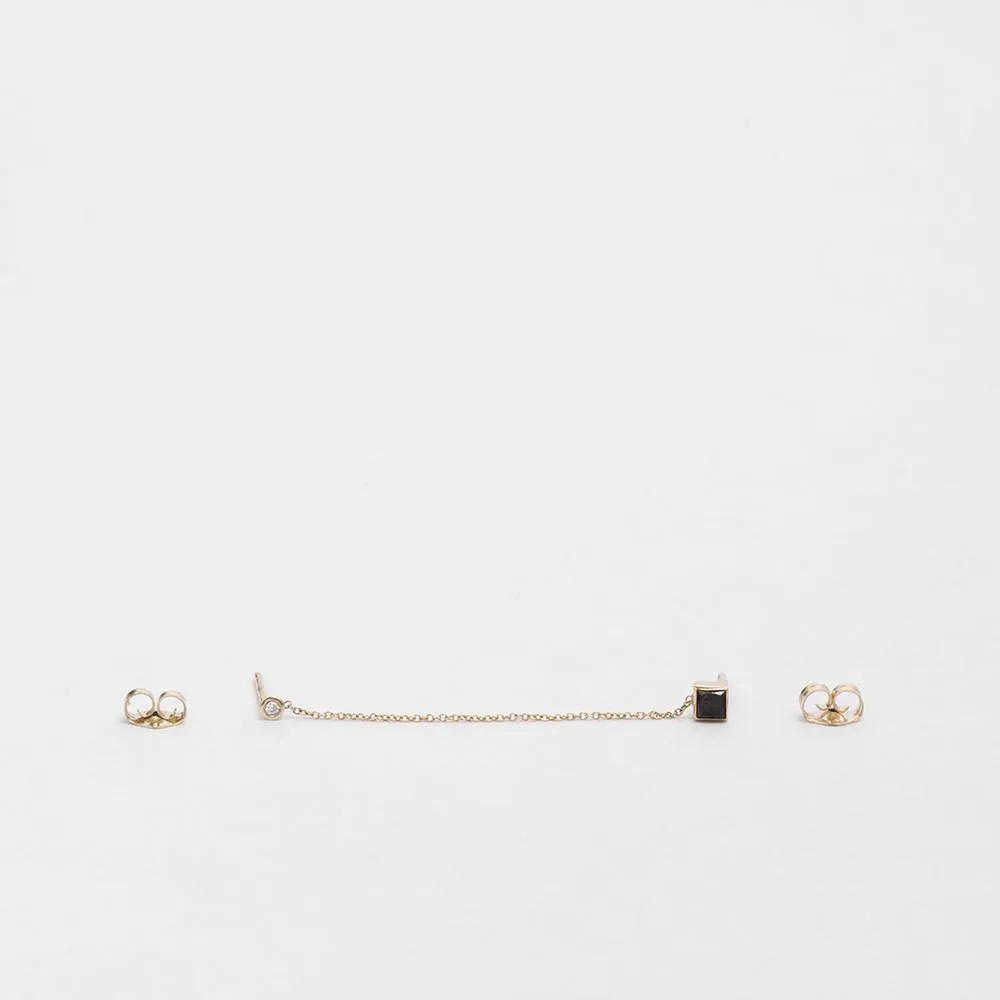 Noma Earring with Emerald