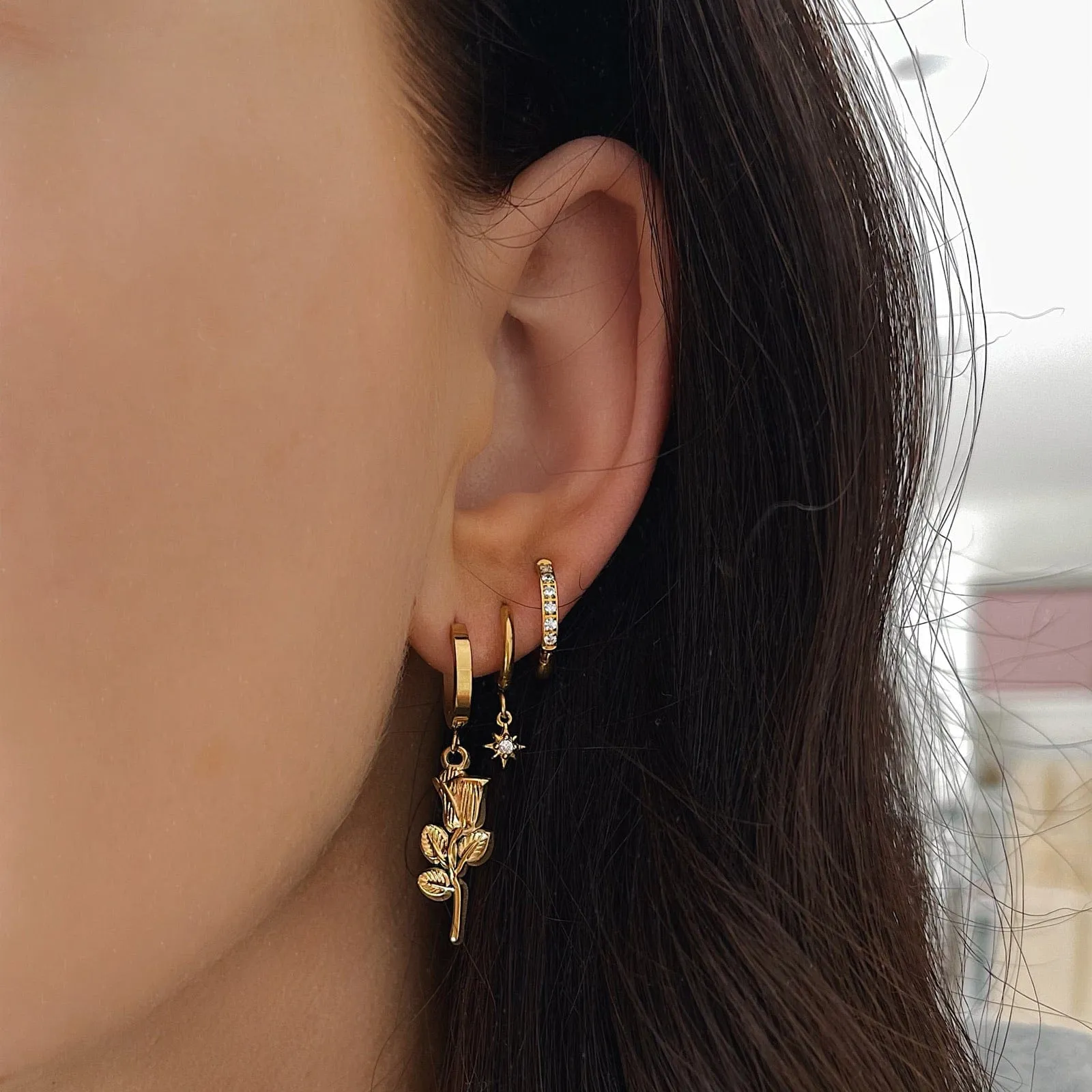 Nova Hoop Earrings