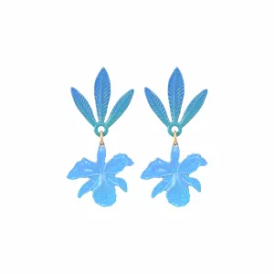 Ocean Orchid Earrings