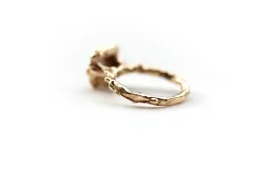 OCTAVIA Rose Quartz Ring