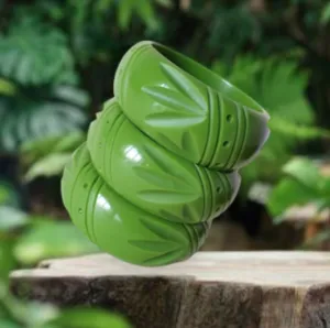 Olive Green Vintage style Bangle