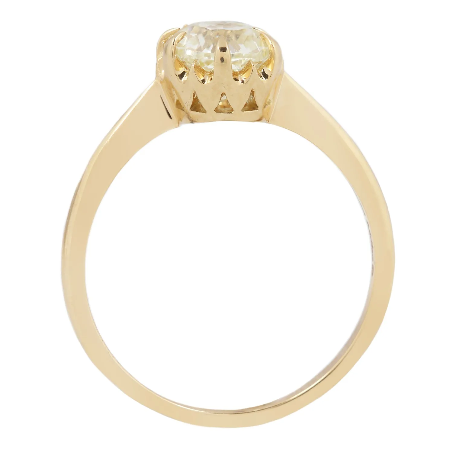Opulent Crown Jubilee Diamond Solitaire