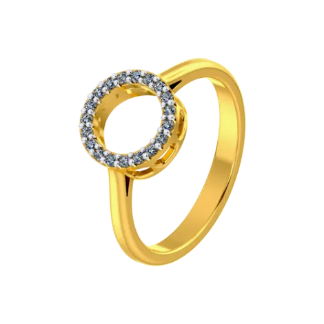 Opus Orb Gold Ring