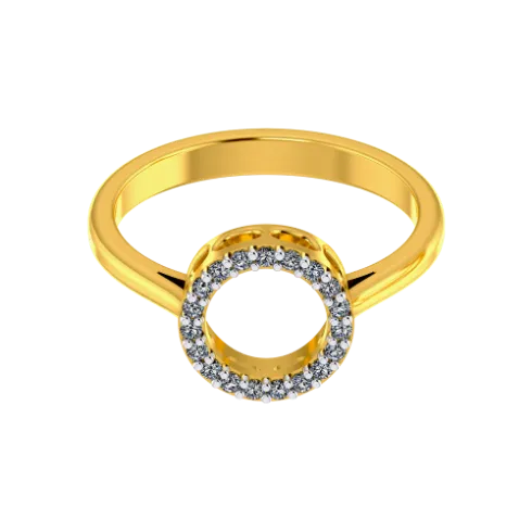 Opus Orb Gold Ring