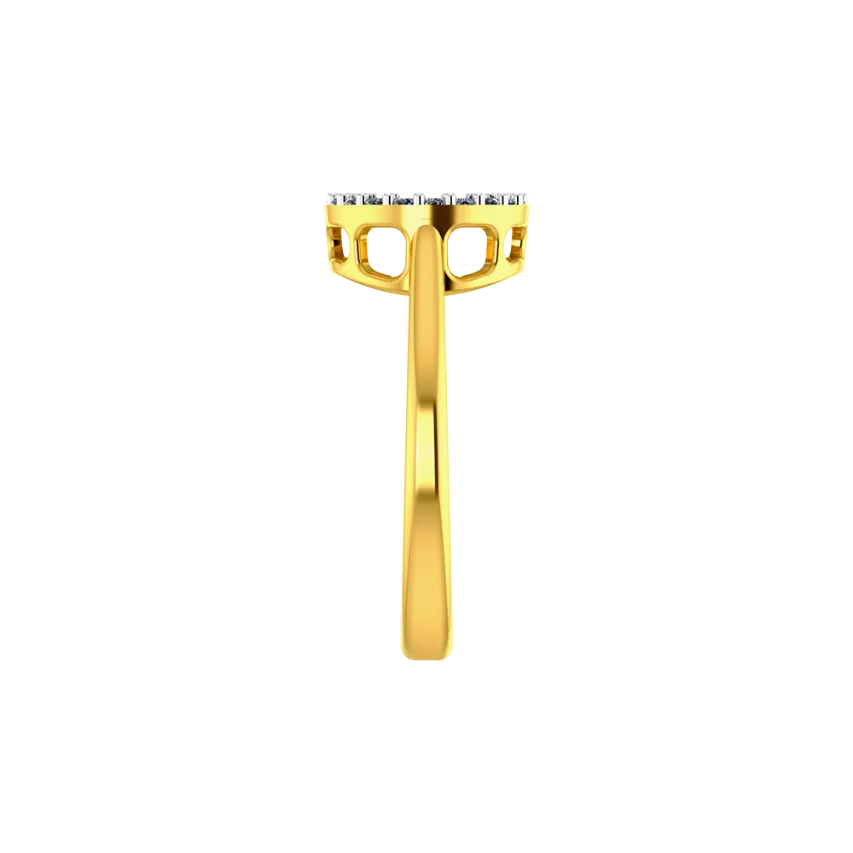 Opus Orb Gold Ring