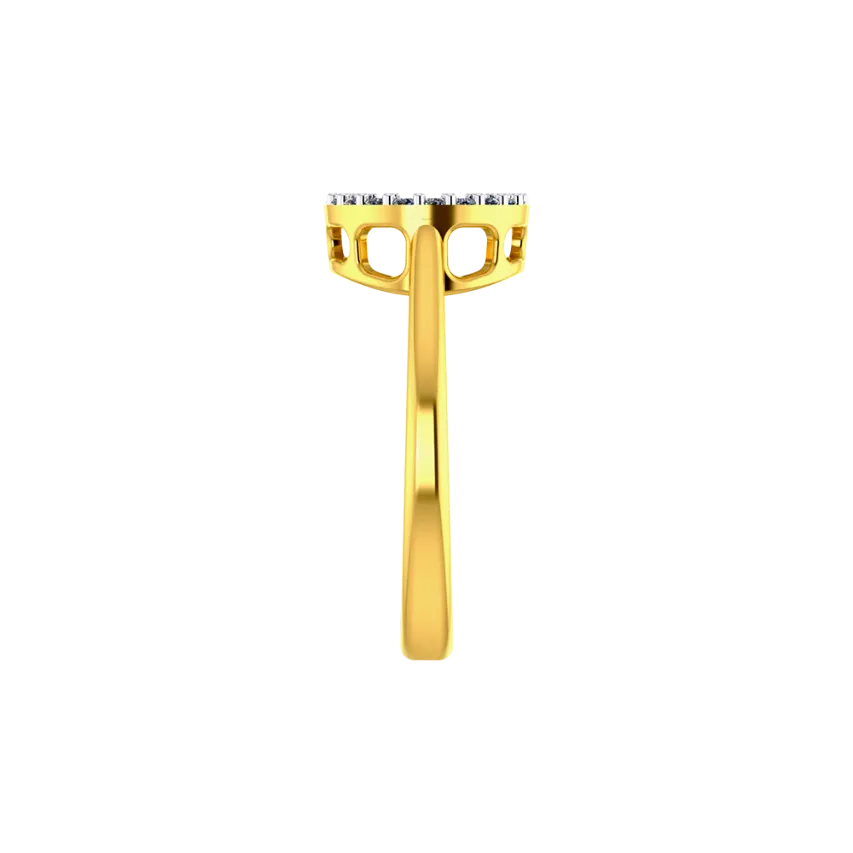 Opus Orb Gold Ring