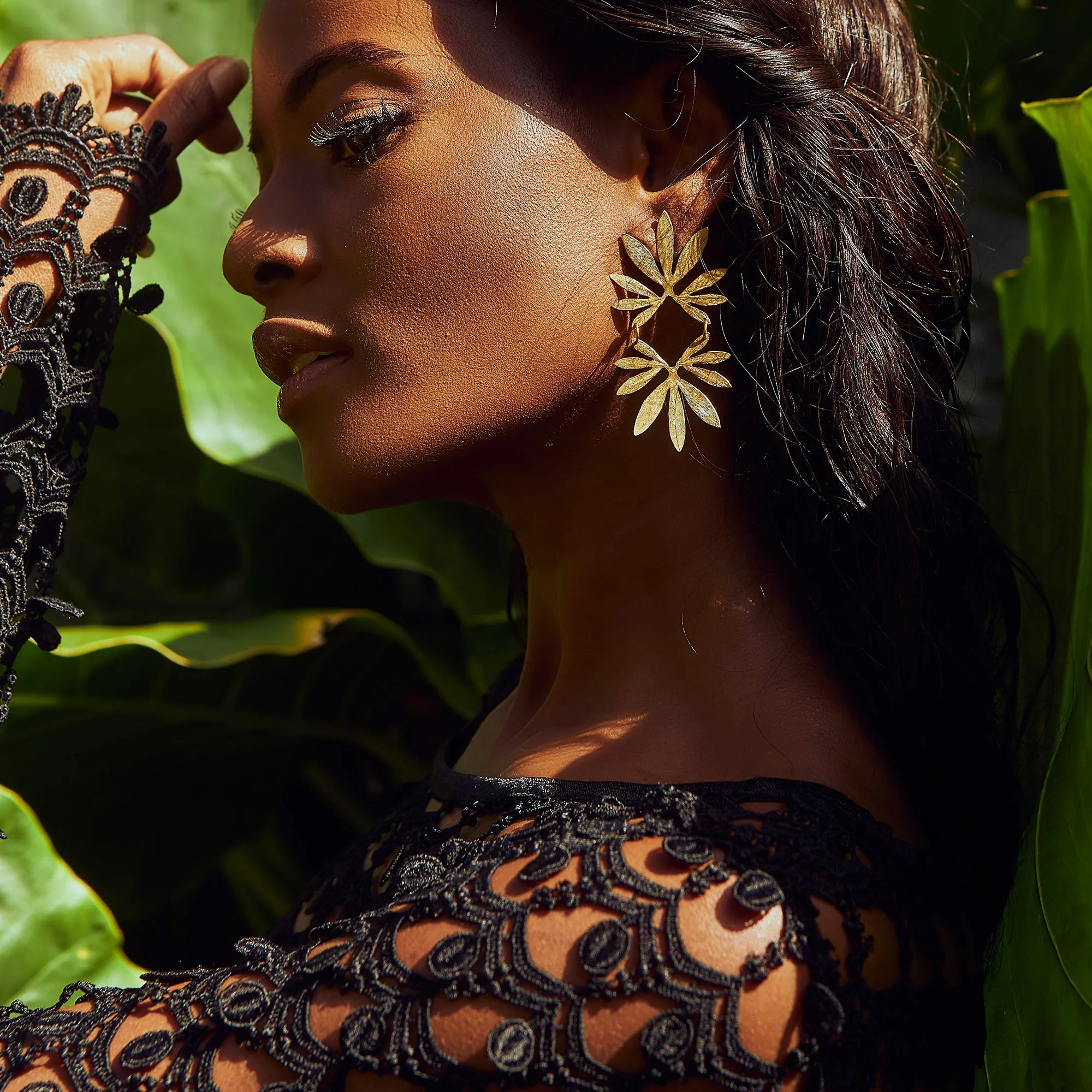 Palmier D'or Earrings