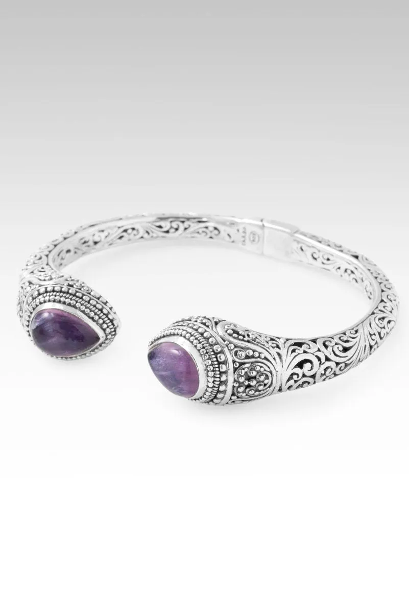 Peace in Storms Tip-to-Tip Bracelet? in Rainbow Fluorite