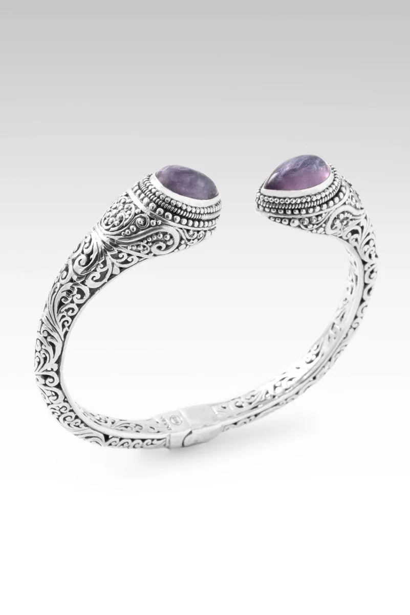 Peace in Storms Tip-to-Tip Bracelet? in Rainbow Fluorite