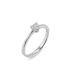 Ponte Vecchio Benvenuto 18ct White Gold 0.15ct Diamond Ring