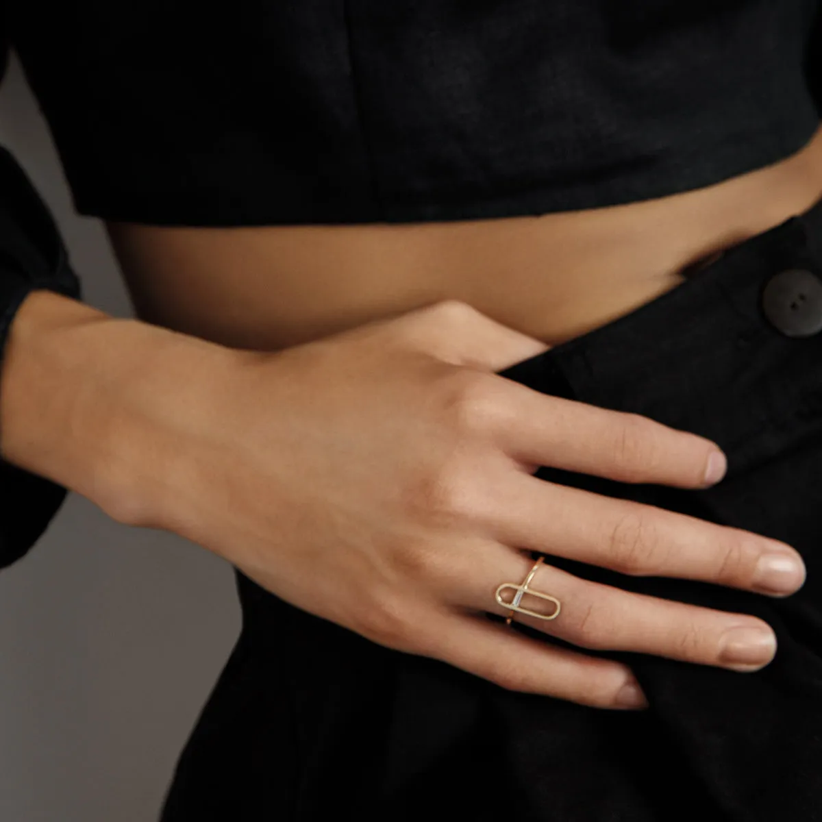 Ranga Ring in White Gold