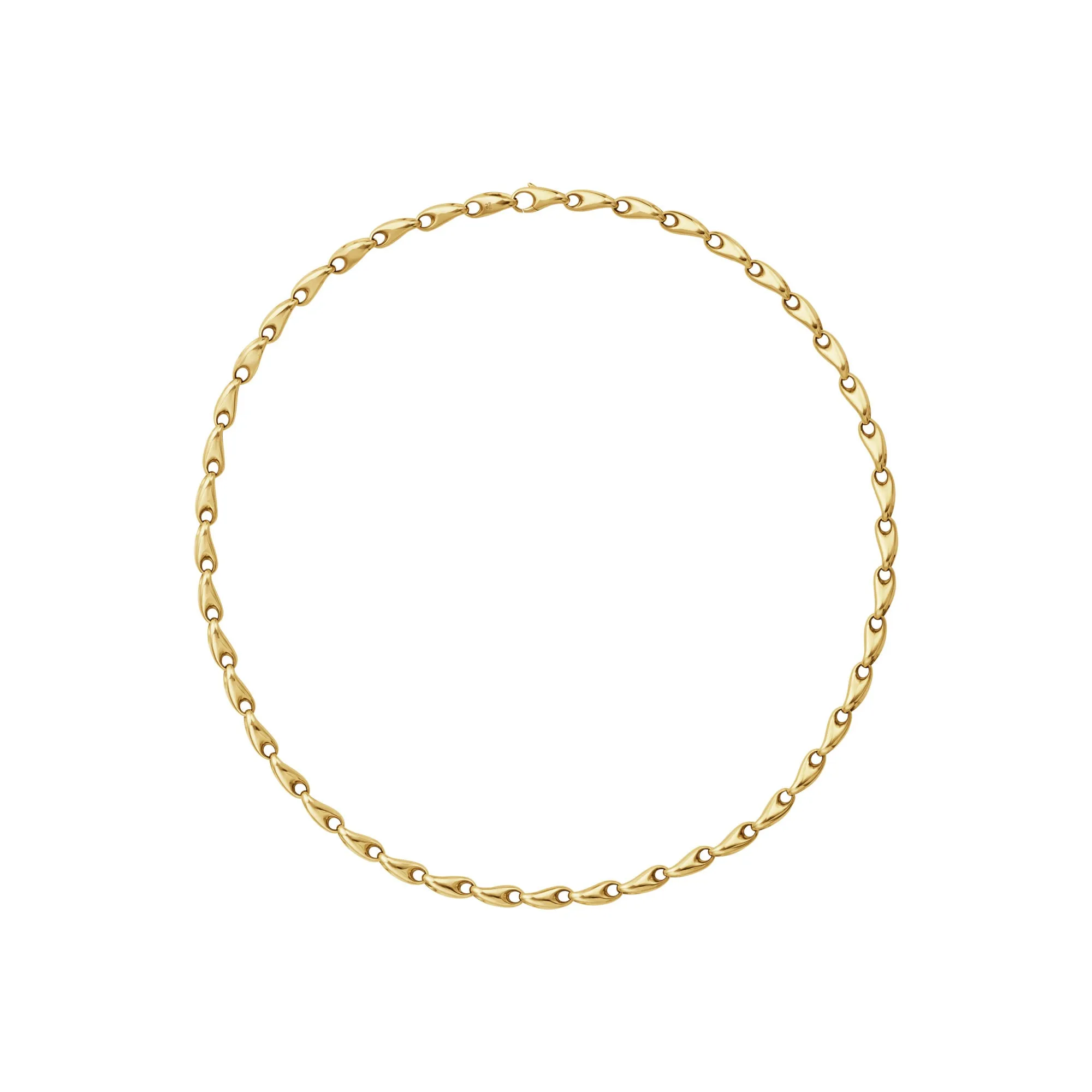 Reflect Slim Link 18K Gold Necklace