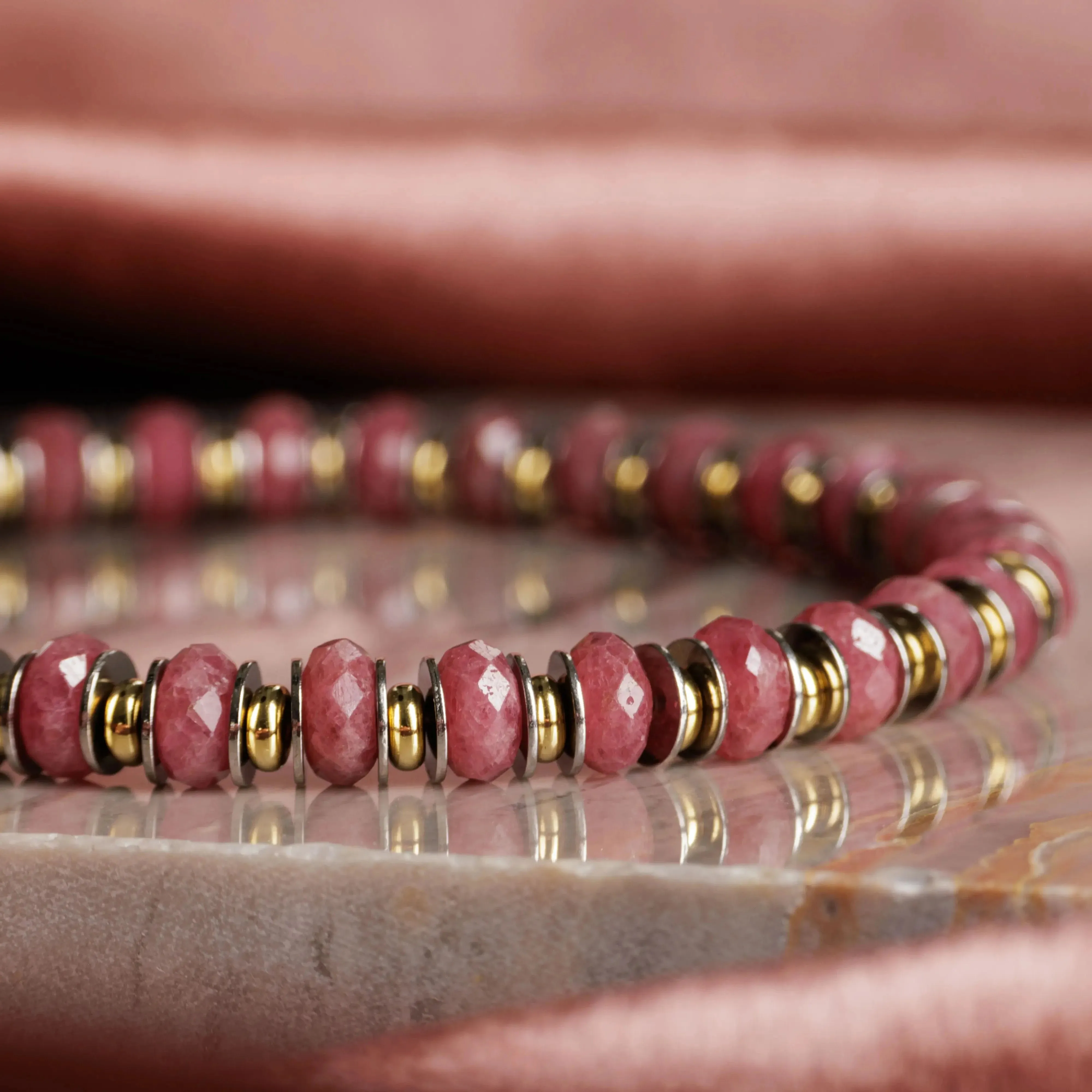 Rhodonite Bracelet III (6mm)