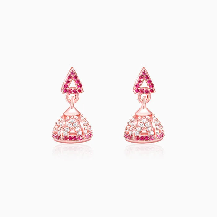 Rose Gold Hansini Jhumki
