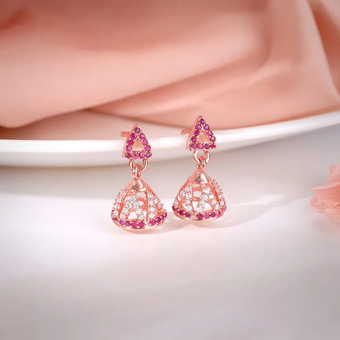 Rose Gold Hansini Jhumki