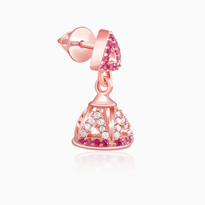 Rose Gold Hansini Jhumki
