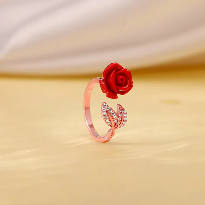 Rose Gold My Floral Ring