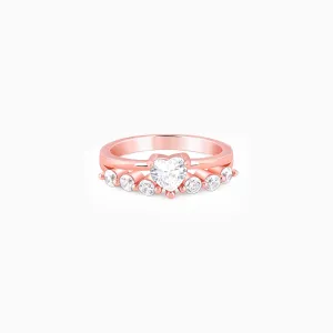 Rose Gold Unstoppable Love Ring