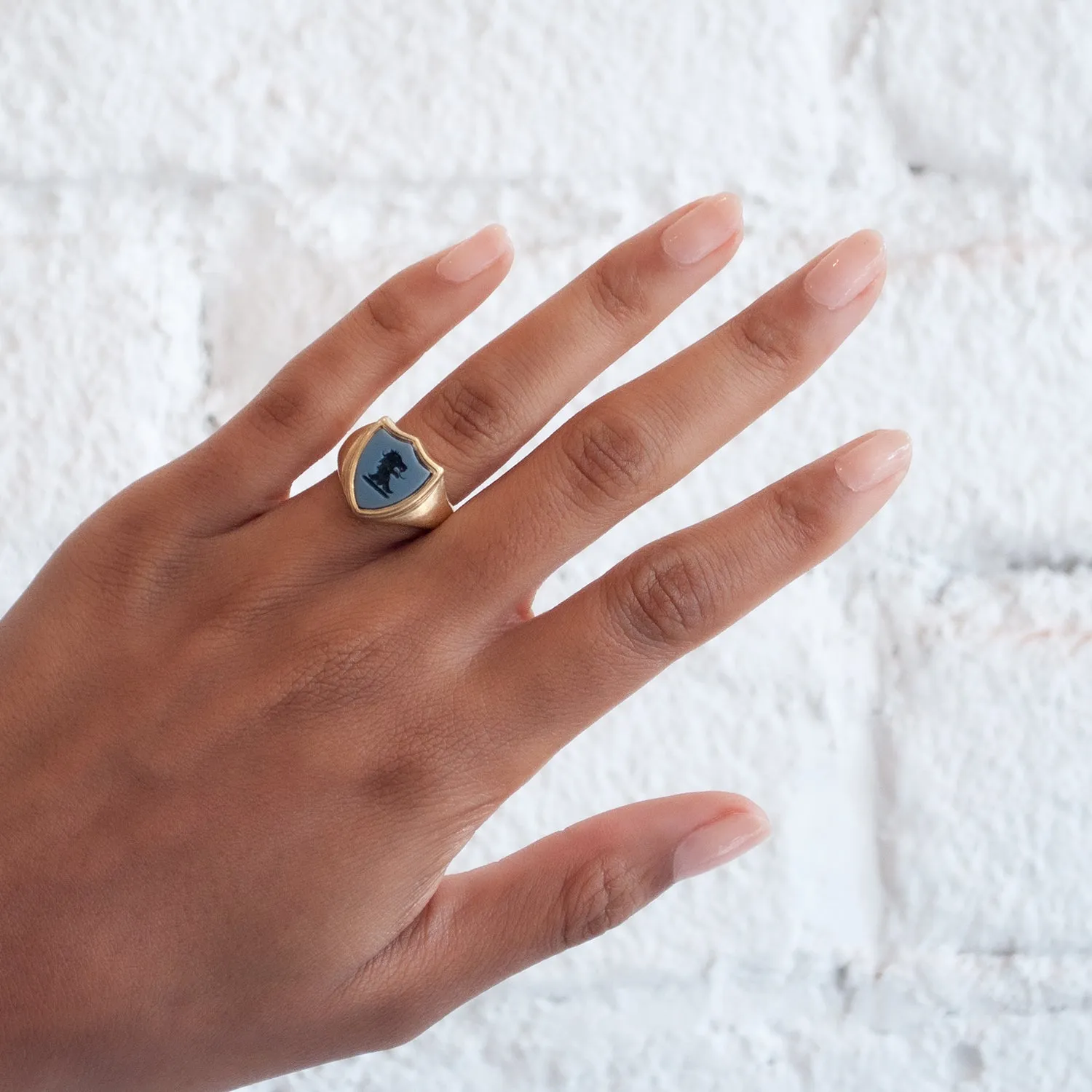 Sardonyx Signet Ring