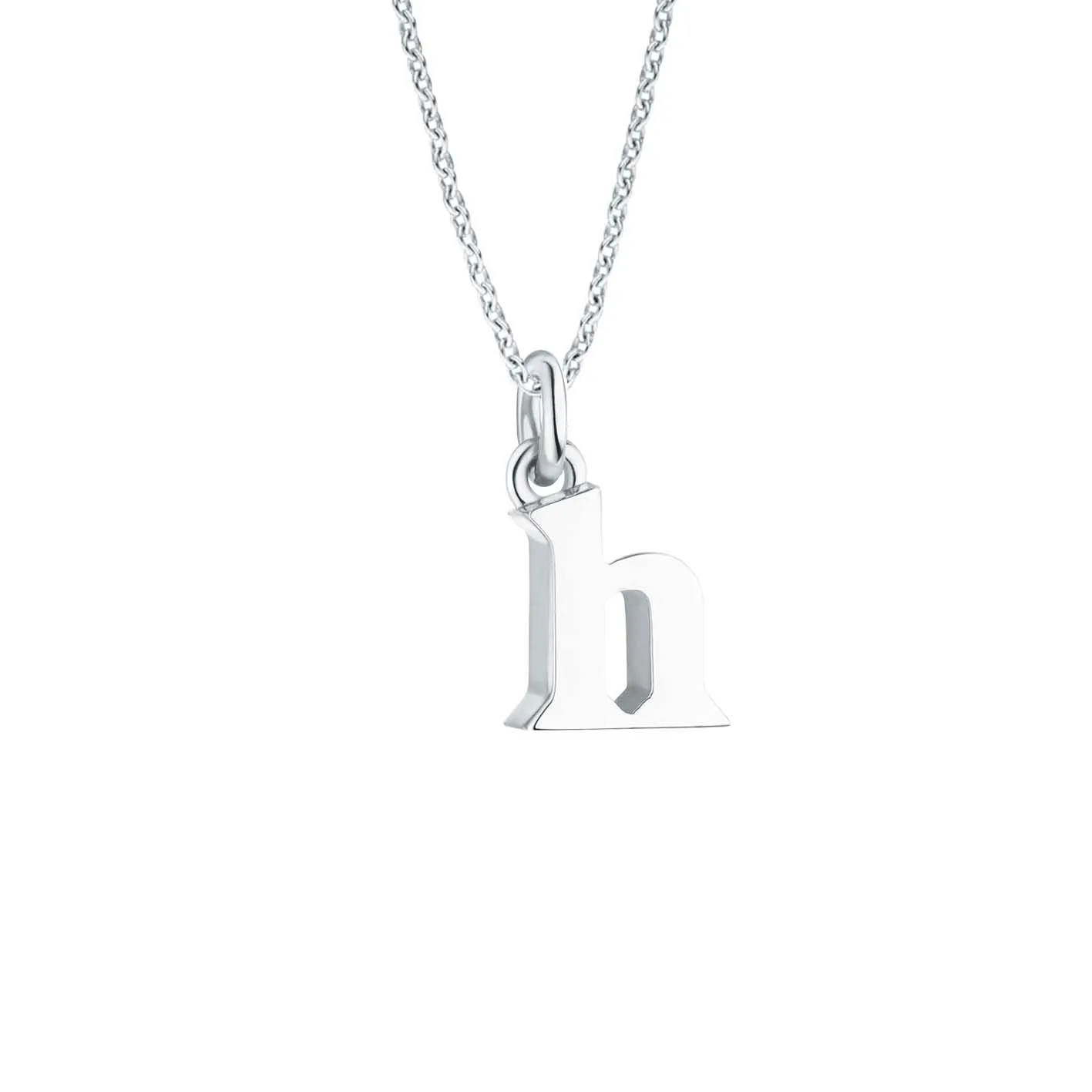 Seed h Silver Necklace