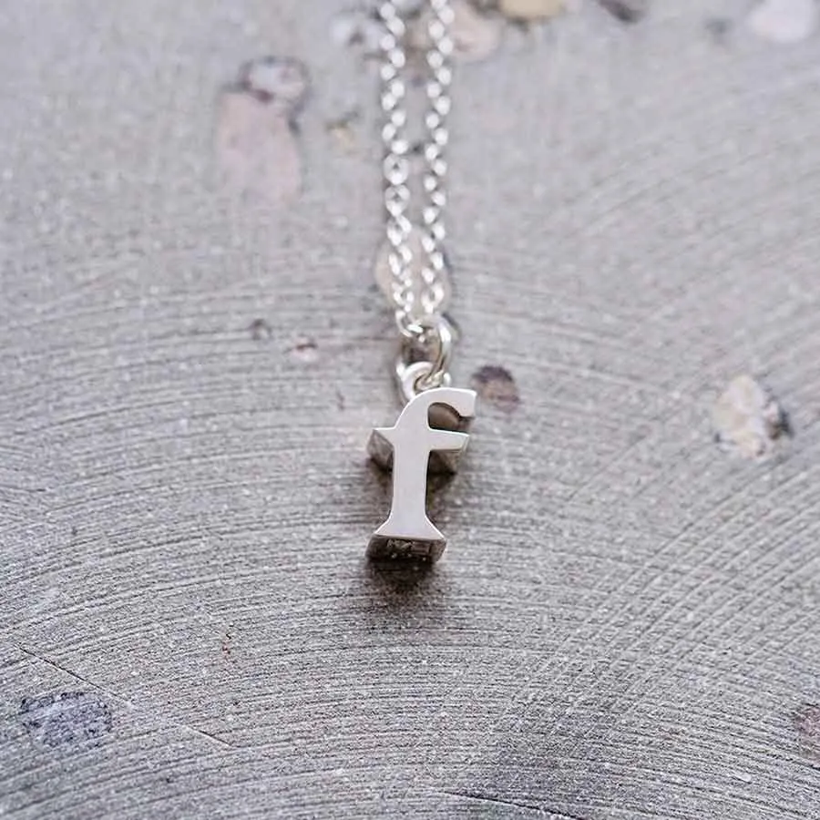 Seed h Silver Necklace