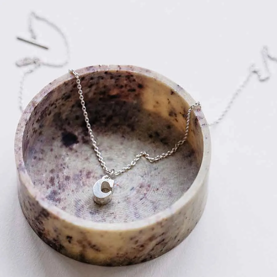 Seed h Silver Necklace