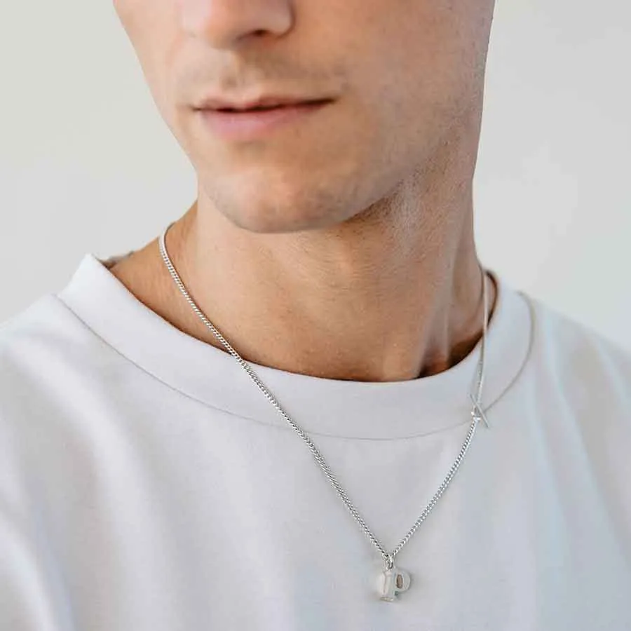 Seed w Silver Necklace