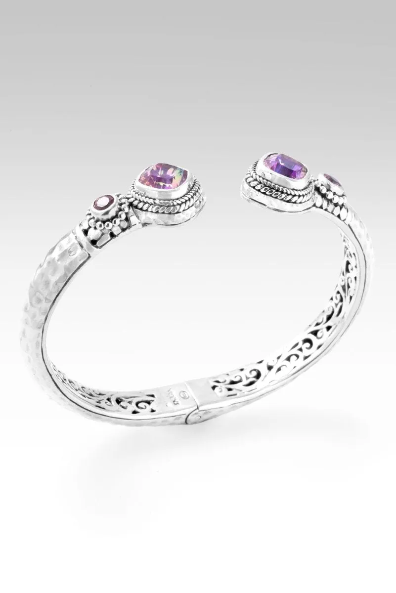 Serene Spirit Tip-to-Tip Bracelet? in Rainbow Sherbet? Mystic Quartz & Pale Plum? Mystic Topaz