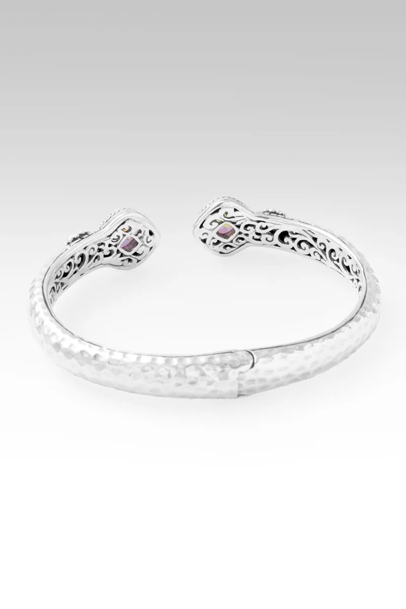 Serene Spirit Tip-to-Tip Bracelet? in Rainbow Sherbet? Mystic Quartz & Pale Plum? Mystic Topaz