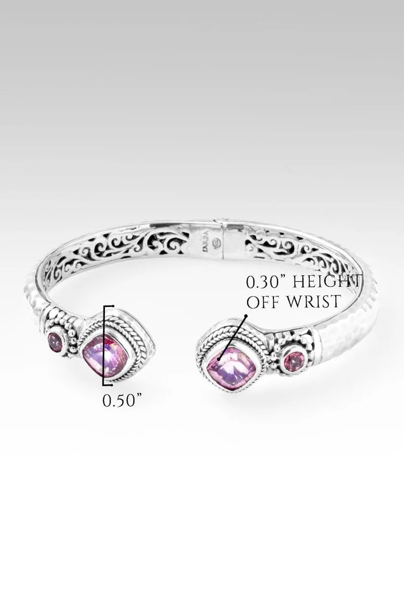 Serene Spirit Tip-to-Tip Bracelet? in Rainbow Sherbet? Mystic Quartz & Pale Plum? Mystic Topaz