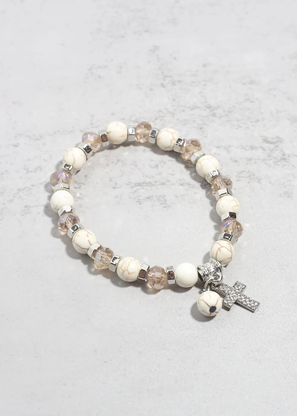 Serenity Cross Bracelet