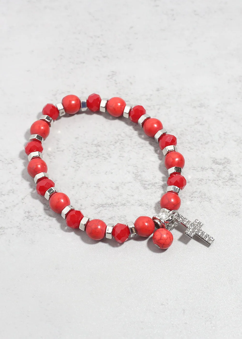 Serenity Cross Bracelet