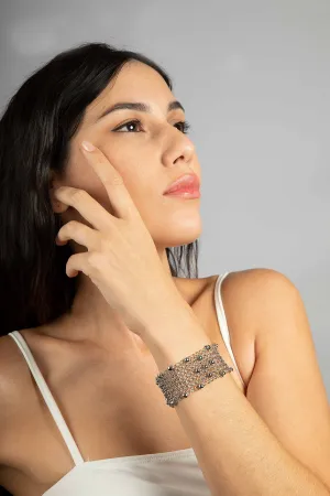SG Liquid Metal CMB2-N (Chrome Finish) Bracelet by Sergio Gutierrez