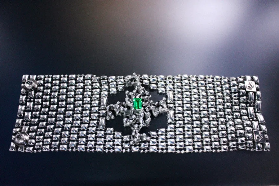 SG Liquid Metal LEB 3691 ?COne of a kind Bracelet by Sergio Gutierrez