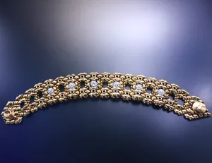 SG Liquid Metal RTB27 ?C AG (24K antique gold finish) Bracelet by Sergio Gutierrez