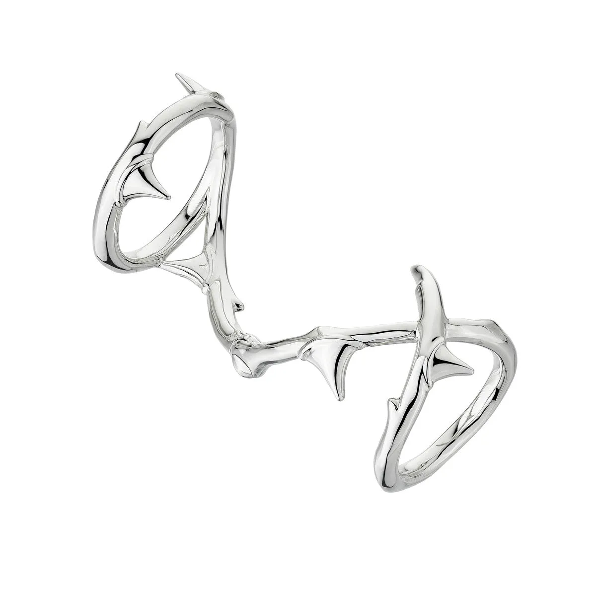 Shaun Leane Rose Thorn Sterling Silver Hinged Ring