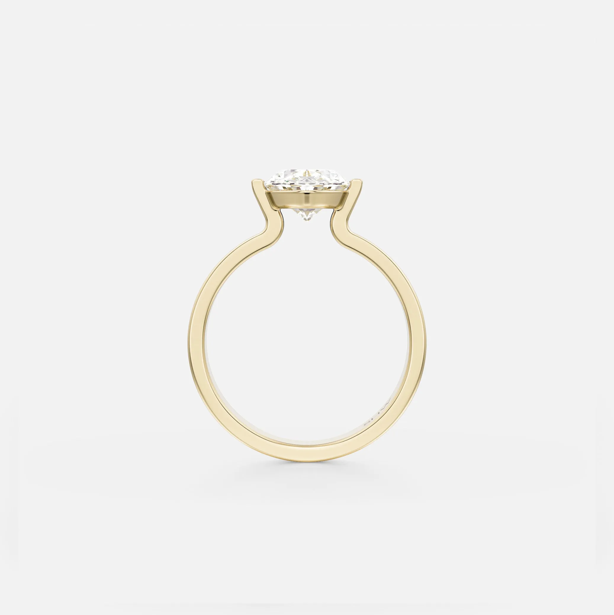 Silva Ring with 2.01ct Natural Diamond in Gold