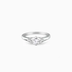 Silver Bold Beauty Ring