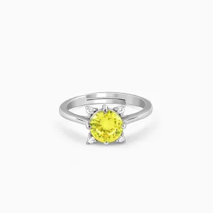 Silver Brightest Sparkle Ring