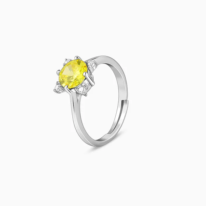 Silver Brightest Sparkle Ring