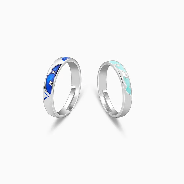 Silver Ecstasy Couple Bands